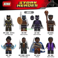 Avengers Panther Building Block Minifigure Educational Assembling Building Block Toy Avengers Panthe