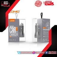 [READY STOCK] 100% ORIGINAL LDNIO C407Q 3A QUICK CHARGE 3.0 FAST CHARGING 2 DUAL USB OUTPUT CAR CHAR