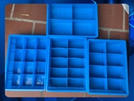 Khay Nhựa NHIỀU NGĂN kích thước: 375x275x85mm Đựng Dụng cụ Đa Năng linh kiện ốc vít nuôi cá