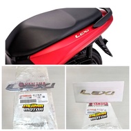 3RD LOGO EMBLEM LEXI 125 SILVER AND GOLD ORIGINAL YAMAHA B3F-F173B 00/10