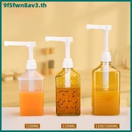Ffw 1100 Ml. Syrup Dispenser Multi-Purpose Honey Sauce Bottle With Pump Size 5/8/10CC