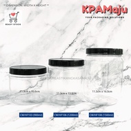 Balang Plastik (900ml, 1200ml, 1500ml) - Balang Kuih Raya, Balang Kerepek, Bekas Kuih Kapit, Plastic
