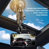 Car Phone Holder Aluminum Adhere Adjustable Securely