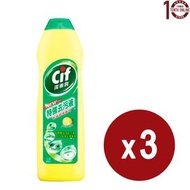 潔而亮 - 潔而亮 特強去污液 Cif Powerful Cream Cleanser 3x500毫升 - 清新檸檬芬芳