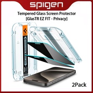 กระจกเทมเปอร์ Spige ของแท้ปกป้องหน้าจอ GlasTR EZ FIT - Privacy ออกแบบมาสำหรับ iPhone 15 Pro Max/ iPh