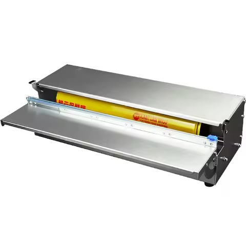 Manual Stainless Steel Plastic Food Cling Film Wrapping Sealing Home Supermarket Food Fruit Vegetabl