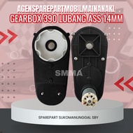 ⚡Ready⚡Gearbox Mobil Aki Dinamo 390/380 12volt Diameter as 14mm Merk QL-1 Mobil Mainan model Kembang