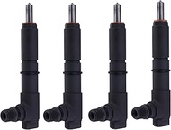 HOLDWELL 4pcs Fuel Injector 093500-8041 093500-8040 1G772-53000 093500-8240 Compatible with Kubota E