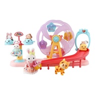 Yasini rabbit feeris wheel toy house doll children's toy doll house rabbit rabbit