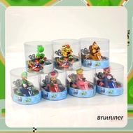 SUPER MARIO KART PULL BACK LUIGI BOWSER KOOPA DONKEY KONG PRINCESS Car Toy