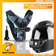 MOTORCYCLE HELMET CHIN STRAP GO PRO MOUNT MOTORCYCLE ACCESSORIES [MOONRISING]