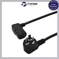IEC C13 Kettle to AU Plug 3 Pin L-Shape Desktop Power Cable Cord Cable 1.2M (Refurbished)