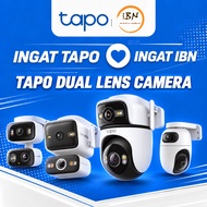 TP-Link Tapo C245D/C246D/C545D/C575D Dual Lens WiFi CCTV Camera 2K 4K Pan Tilt AI Tracking Indoor Ou