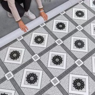 Lantai Vinyl Lantai Tikar PVC Tebal Harga Istimewa Lantai Vinyl Simen Lantai Peletakan Terus Pelekat