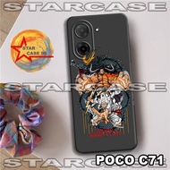 Softcase poco c71 /S33/ anime Motif poco c71/casing poco c71/silicone