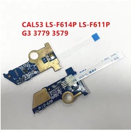 For Dell G3 3779 3579 Laptop Power Button Board with Cable switch Repairing Accessories CAL53 LS-F61