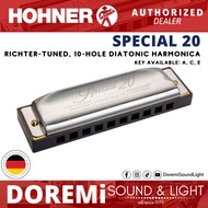 Hohner Progressive Series Special 20 10-Hole Diatonic Harmonica