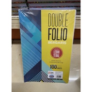 SIDU DOUBLE FOLIO LINED 100 DOUBLE FOLIO/ LINED FOLIO/