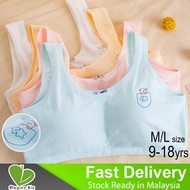 Kids Cotton Sports Training Soft Bra Teenage Underwear Puberty Kid Girl Student Vest Wireless Bralet