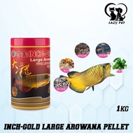 Inch-Gold Large Arowana Fish Food Stick Pellet Diet (Floating) 1KG / 1000G