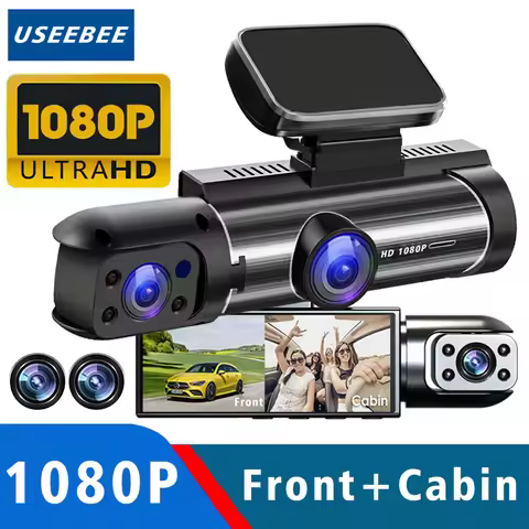 Dual Lens Car DVR FHD 1920*1080P Dash Camera Cabin Dashcam Vehicle Video Dash Cam Drive Recorder Int