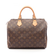【二手】LOUIS VUITTONSpeedy 30 Monogram 手提包 M41526 PVC 塗層帆布皮革 Speedy 30 女士二手 A