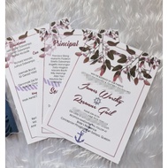 INVITATION PRINTING 5R