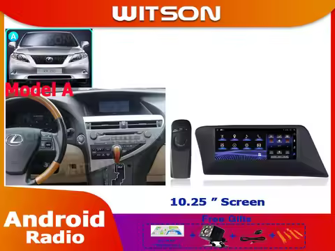 Car Android Radio CarPlay 10.25" 12.3" Stereo Support 360 Camera For Lexus RX RX200 RX270 RX300 RX35