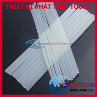 [HCM]Combo 50 Cây Keo Nến - Keo Silicon Trong Suốt Loại Nhỏ Phi 7mm Dài 28Cm