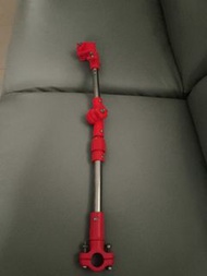 紅色可調節自行車配件