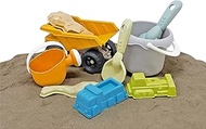 Hack HAC3417 Eco-friendly Sandbox Play Set, Colorful, Approx. W 7.9 x D 5.1 x H 8.7 inches (20 x 13 
