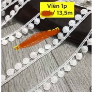 COTTON LACE OF ALL KINDS (lace 1cm, 1.2cm, 1.5cm)