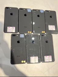 高雄 iphone8 plus 64G　黑　單機出清　自取送玻璃貼