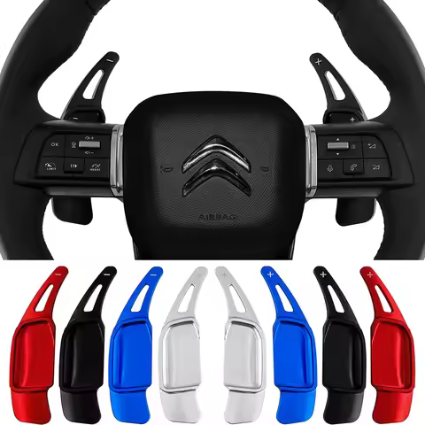 Paddle Shift For Citroen C4 MK3 EAT8 C5X C5 X 2021-2025 Shine Pack Plug-in-Hybrid E-EAT8 Car Steerin