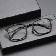Fashion Brand Ultra Light Titanium Glasses Frame Men's Titanium Acetate Eyewear G-808