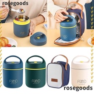 ROSEGOODS1 Thermal Lunch Box for Student Kids Thermos Vacuum Insulated Lunch Bag