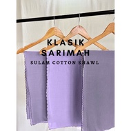 SULAM COTTON SHAWL KLASIK SARIMAH