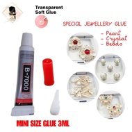 GLUE B-7000 3ML Multipurpose Adhesive Clear Glue Strong Adhesive DIY Jewellery Resin Crafts Handphon