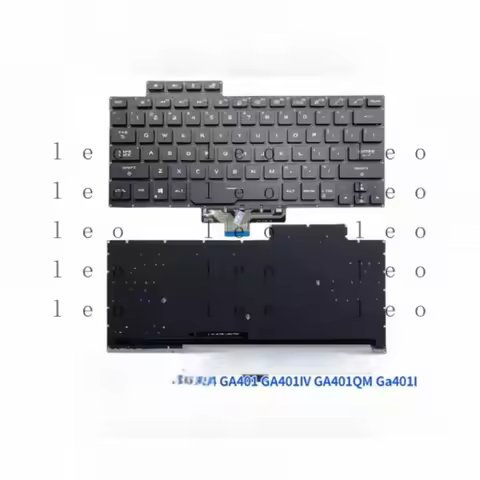 QW New ASUS ROG Zephyrus G14 GA401 GA401M GA401U GA401Q GA401IV US Backlit Keyboard