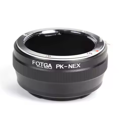 FOTGA PK-NEX Lens Adapter Ring for Pentax PK K Lens suitable for Sony E-Mount NEX5 NEX6 NEX7 A7 I II