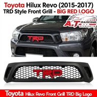 หน้ากระจัง กระจัง TOYOTA REVO 15 16 17 โลโก้ TRD สีแดงตัวใหญ่ สวยเข้ารูปโลโก้ TRD REVO กระจังหน้า หน
