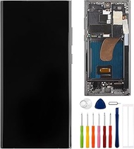 E-yiiviil Little Size OLED Digital Display Compatible with Samsung Galaxy S23 Ultra SM-S918B SM-S918