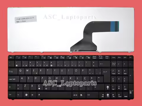 New Portuguese Teclado Keyboard For ASUS X54L X54LY X54H X54HR X54HY X55C X55U X55V X55VD Black