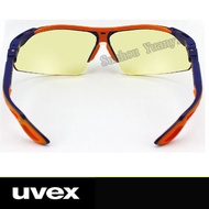 Uvex 9160520 Safety Glasses Ironing GLASSES I-VO AMBER SV Sapp. 9160520