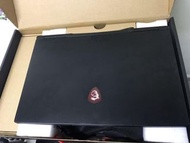 MSI GL75 i7-9750H 8G 256-SSD NA GTX 1660 Ti 6GB 17.3" 144Hz 1920x1080 電競本 95%