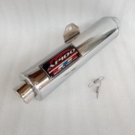 Lutsujo Canister Apido Standard for Raider 150 Carb Raider 150fi/Wave 125/Tmx 155 muffler only 51mm