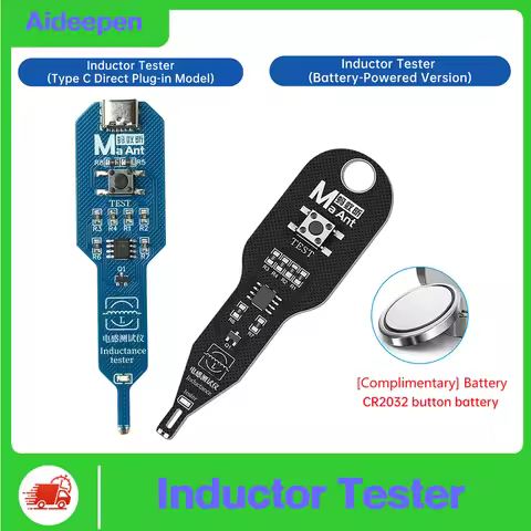 M093 Inductor Tester Motherboard Coil Tester Inductor Detector Repair Tool Type C Electromagnetic In