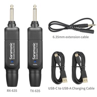 Sarasmonic Blink800 B3 ไมโครโฟนไร้สาย 5.8GHz Digital Microphone สำหรับ เครื่องดนตรี Guitar มิกเซอร์