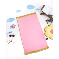 Soejoed Premium Thick Plain Pink Children's Prayer Rug