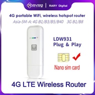 LDW931 4G WiFi Router SIM  Portable Wifi LTE B Mobile Broadband 150Mbps 4G Modem Pocket Hotspot Antenna WIFI Dongle